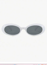 Lunettes modes ovales en plastique pour femme L’Art des Vêtements