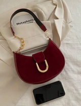 Nouveau sac à main avec bandoulière en forme de croissant de lune L’Art des Vêtements