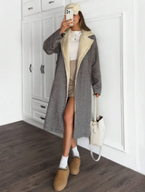 Manteau élégant en laine pour femme L’Art des Vêtements