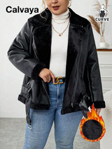 Calvaya Veste décontractée doublée thermique de couleur unie pour femme L’Art des Vêtements