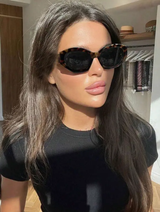 Lunettes de mode surdimensionnées rétro pour femmes L’Art des Vêtements