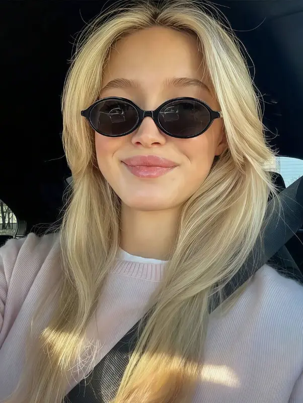 Lunettes de mode décoratives de style rétro hip-hop à petit ovale L’Art des Vêtements