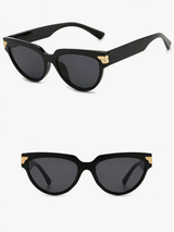 Lunettes de mode pour femmes de forme ovale avec grand cadre L’Art des Vêtements