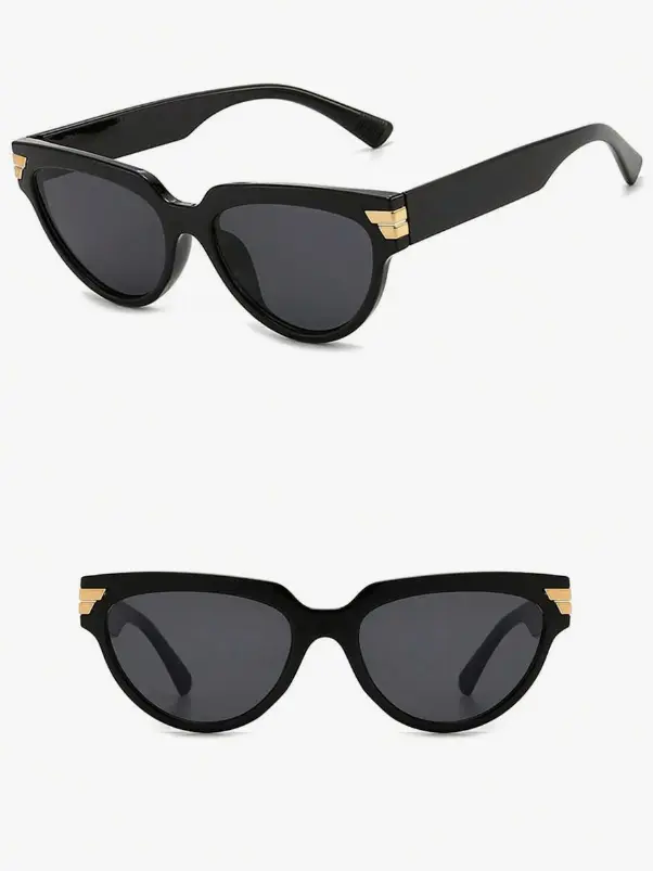 Lunettes de mode pour femmes de forme ovale avec grand cadre L’Art des Vêtements