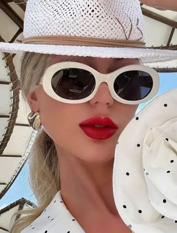 Lunettes de mode rétro ovales surdimensionnées pour femmes L’Art des Vêtements