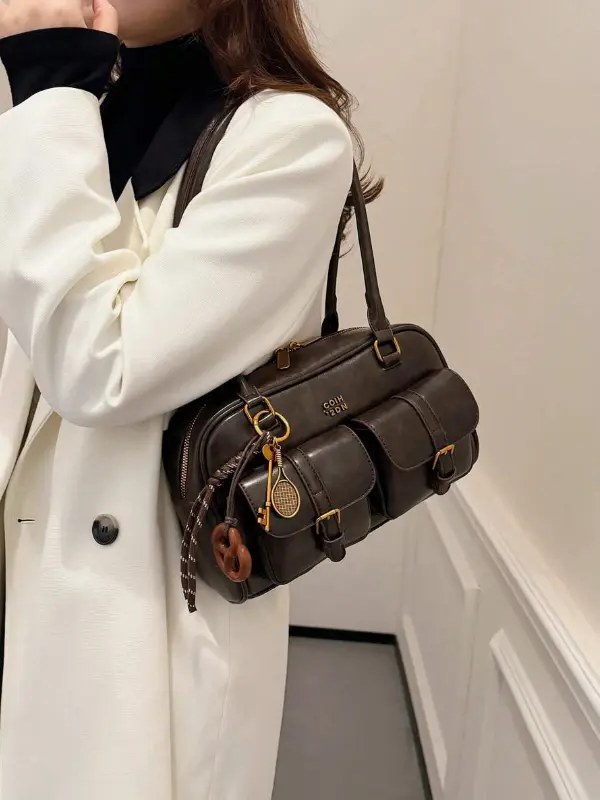 Sac à bandoulière vintage pour femmes L’Art des Vêtements