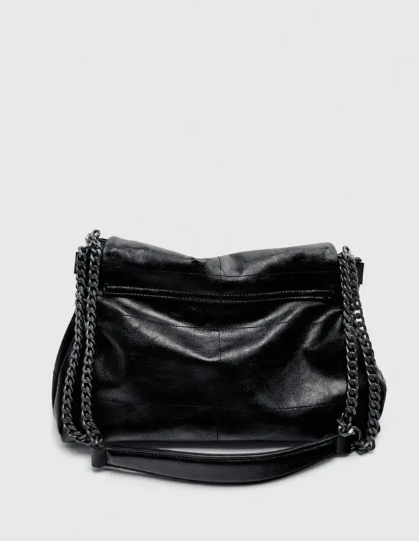 Sac à bandoulière en chaîne en PU doux de marque de luxe L’Art des Vêtements