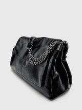 Sac à bandoulière en chaîne en PU doux de marque de luxe L’Art des Vêtements