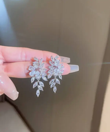 jealous young 1 paire Luxe Zircone Cubique Femme Fête Boucles D'oreilles L’Art des Vêtements