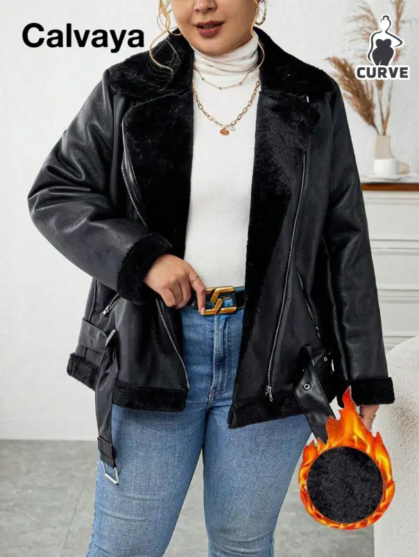 Calvaya Veste décontractée doublée thermique de couleur unie pour femme L’Art des Vêtements