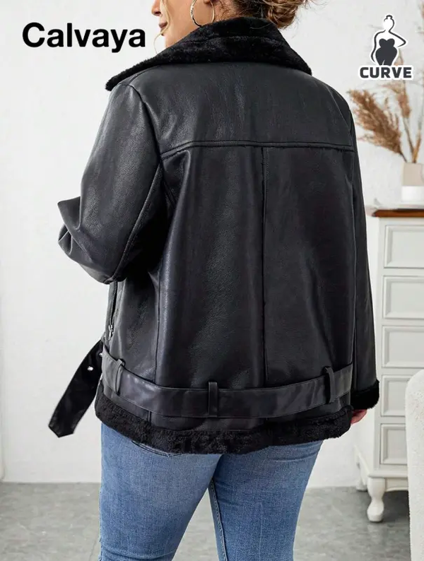 Calvaya Veste décontractée doublée thermique de couleur unie pour femme L’Art des Vêtements