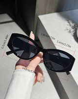 lunettes de soleil chat noir L’Art des Vêtements